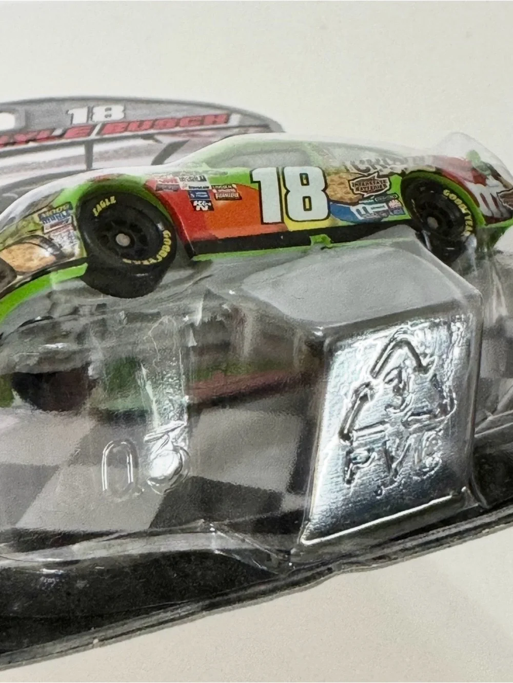 NASCAR Authentics 1:64 scale Kyle Busch #18 Crispy M&M's diecast race car